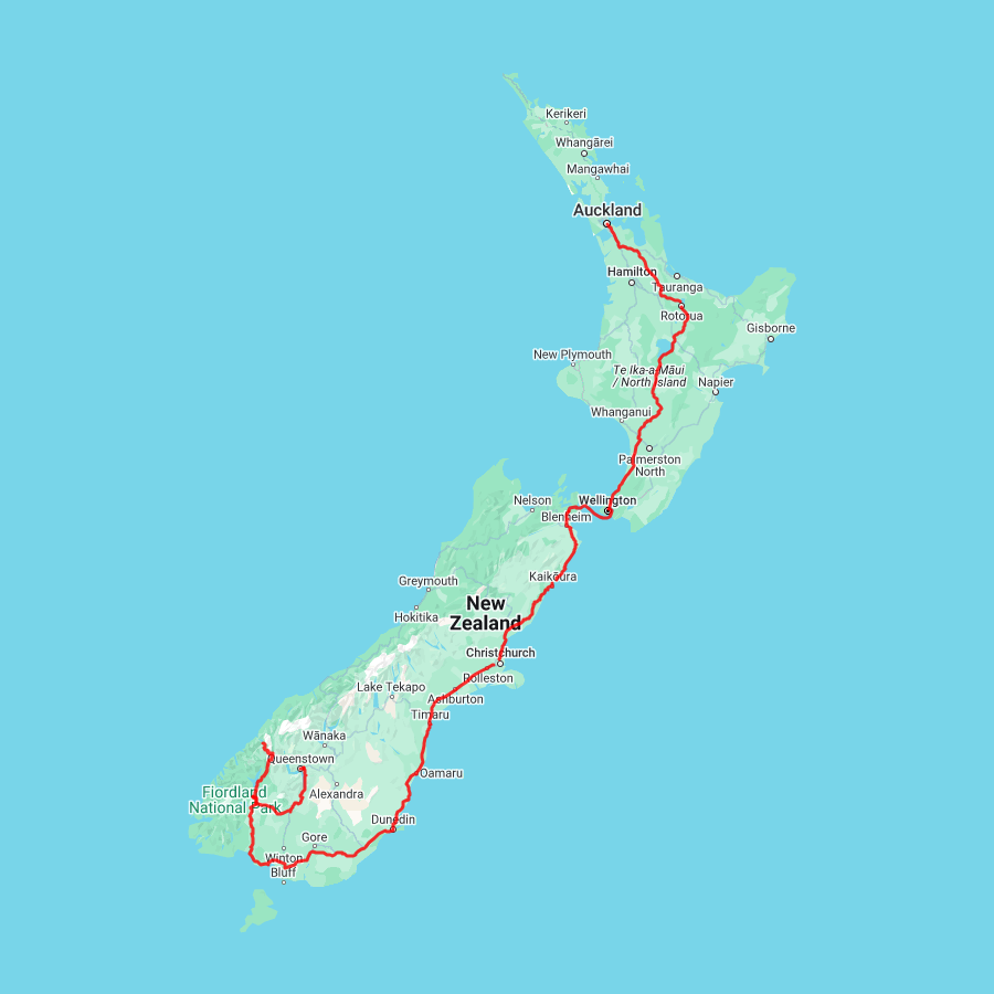 Tour Map