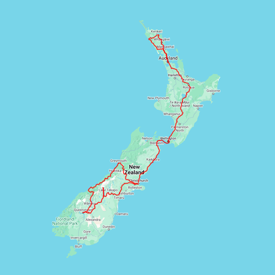 Tour Map