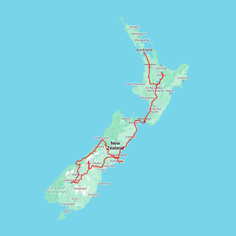 Tour Map
