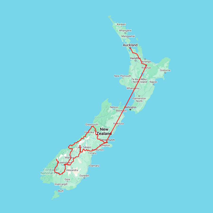 Tour Map