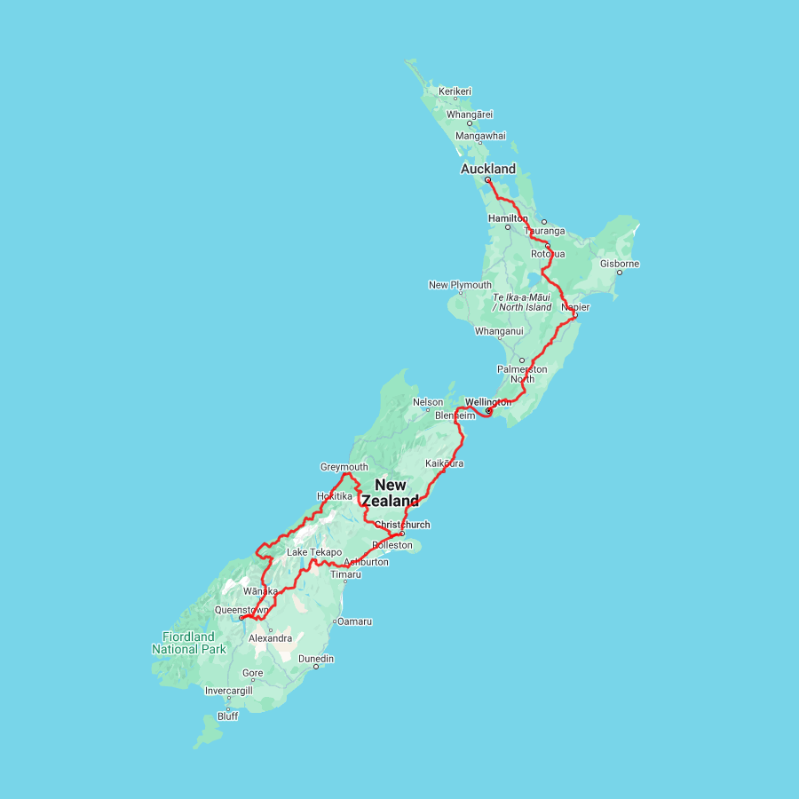 Tour Map