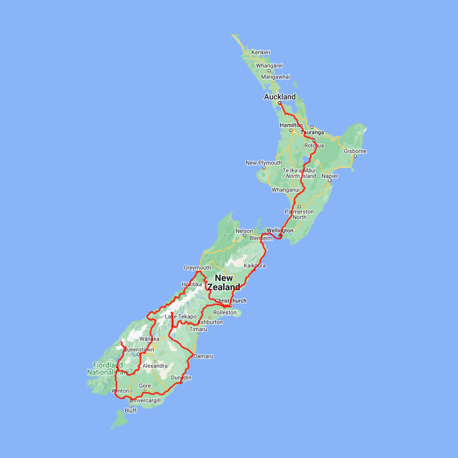 Tour Map