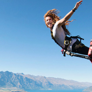 AJ Hackett bungy jump, New Zealand