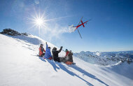 Experience 4 Run Heli Ski Day with Harris Mountain Heli Ski