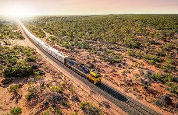 The Indian Pacific, The Mighty Nullarbor - Day 1
