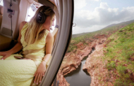 Twin Flame Falls Scenic Helicopter Flight with Mount Hart