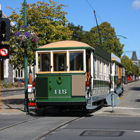 Heritage Tramway in Christchurch