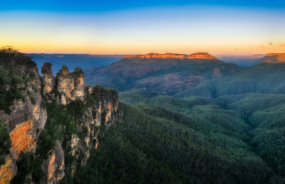 Three Sisters Blue Moutain