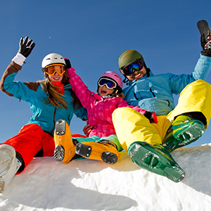 Family ski holiday Mt Hutt ski field