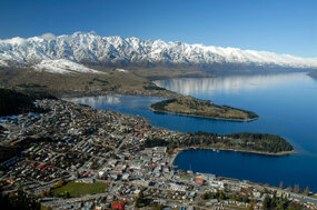 Queenstown from above