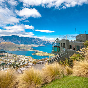 Image of Queenstown Skyline Gondola and Lake Wakatipu