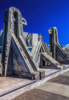 Wooden Bridge in Wellington