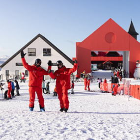 Welcome waves from the Cardrona Team